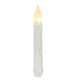 thumbnail image 1 of 6" Rustic White Timer Taper, 1 of 1