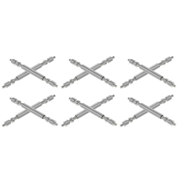 6 SET (12) SPRING BAR STAINLESS STEEL FOR TUDOR PRINCE WATCH 20MM PRESIDENT