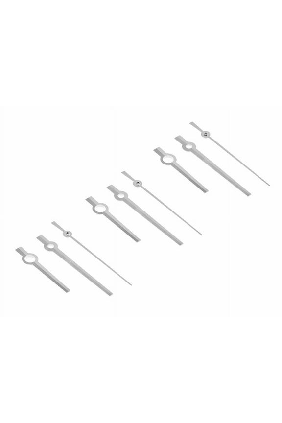 6 SET WATCH HAND PLAIN FOR MOVEMENT ETA 2824-2, 2834-2, 2836-2 WATCH SILVER T.QY