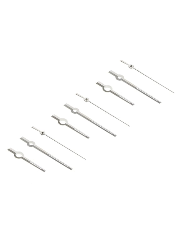 6 Set Watch Hand Stick, Silver, Compatible With Movement ETA 2824-2 2834-2 2836-2 2846 Watch Silver