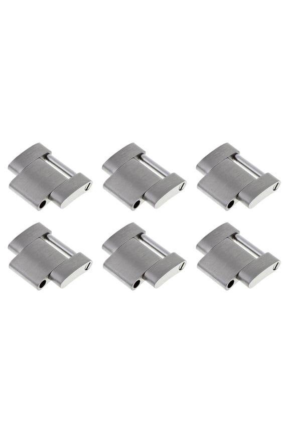 6 SOLID LINK FOR OYSTER WATCH BAND 40MM ROLEX SUBMARINER EXPLORER BRACELET STEEL