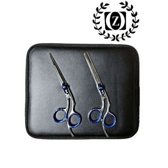 6" Salon Hair Cutting Scissors TIJERAS Thinning Barber Shears Razor Kit RAPADA