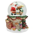 thumbnail image 1 of 6" Santa And Reindeer Christmas Musical Led Lighted Snow Globe, 1 of 2