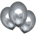 thumbnail image 1 of 6 Satin Platinum Luxe Balloons 11", 1 of 1