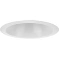 thumbnail image 1 of 6" Satin White Recessed Open Shower Trim for 6" Housing (P806N series), 1 of 8