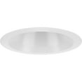 thumbnail image 1 of 6" Satin White Recessed Open Trim for 6" Shallow Housing (P806S Series), 1 of 6