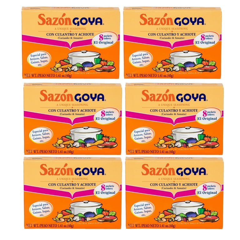 Goya seasoning packets discount