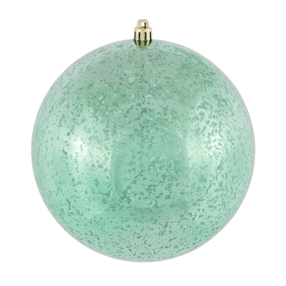 6" Seafoam Shiny Mercury Ball 4/Bag