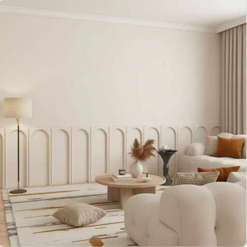 6 Set 36 x 12in Arch MDF Wall Molding Kit Pre Cut Arch Wainscoting Panels Board and Batten Wall Panel Paintable Accent Kit for DIY Kitchen Bedroom Living Room Home Decor$$Tools & Hardware Other