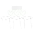 thumbnail image 1 of HAKIDZEL Heart Wreath Frame Plastic Decoration Women Home Decoration 6 Set, 1 of 1