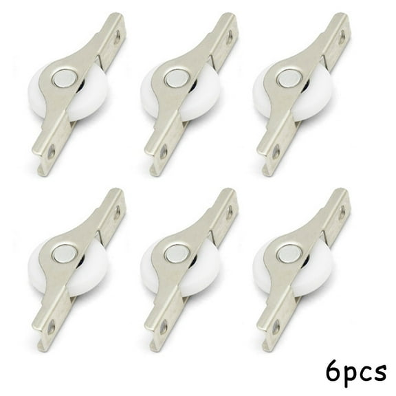 6*/Set Kitchen Wardrobe Sliding Door Roller Cabinet Casement Pulley Nylon Wheel/