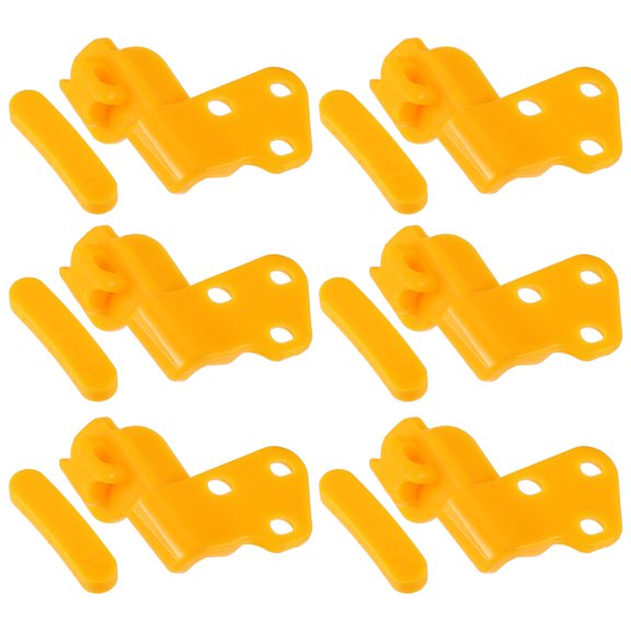 6 Set Tire Changer Insert Tire Demount Head Tire Machine Guard Wheel Side Protector 2.36"x2.28"x0.91"