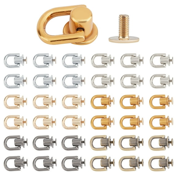 6 Sets Alloy Ball Studs Rivets for Phone Case DIY Leather Craft Handbag ...