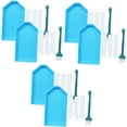 thumbnail image 1 of 6 Sets Drill Plate Set Paint Tray Painting Tools Point Drill Tools Tray Nail Tools for Nail Art Paint Pallet Diamond Tray Dividers Bead Storage Rack Multipurpose Plastic, 1 of 5