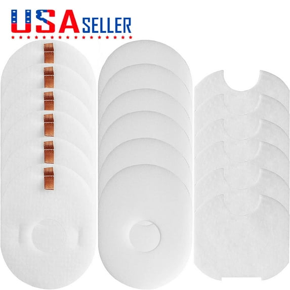 6 Sets Filters Replacement for Shark Rocket Vacuum CS100, HV292, HV300, HV301, HV302, HV303, HV305, HV310, UV450 Part XFFV300
