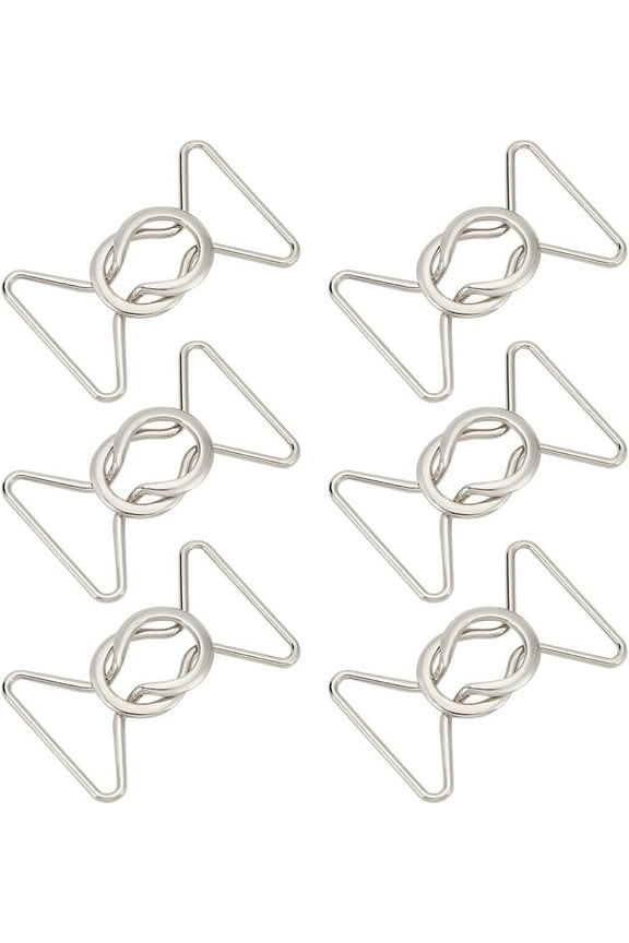 6 Sets Interlocking Metal Buckle 1.6 Inch Quick Release Buckle Interlocking Buckle Clasp Belt Accessories for DIY Waist Belt Replacement Buckle (Platinum)