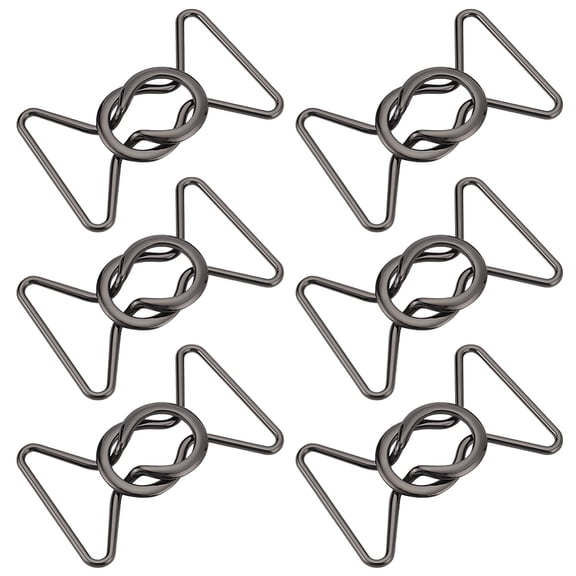 6 Sets Interlocking Metal Buckle 1.6 Inch Quick Release Buckle Interlocking Buckle Clasp Belt Accessories Waist Belt Replacement Buckle