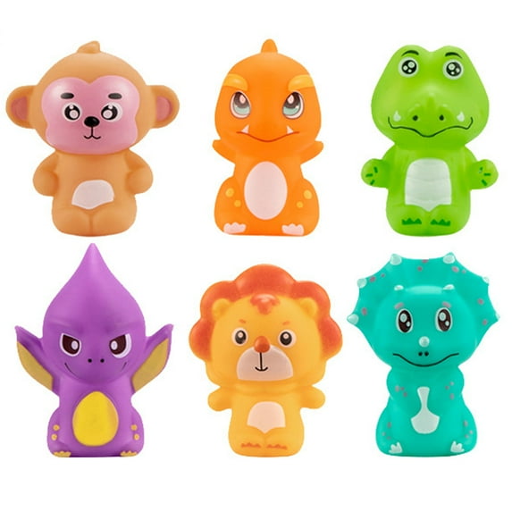 6 Sets Of Animal Finger Puppets, 6 Different Cute Soft Animal Shapes, For Children Toddlers Doll Props And Interactive Playtime Fun