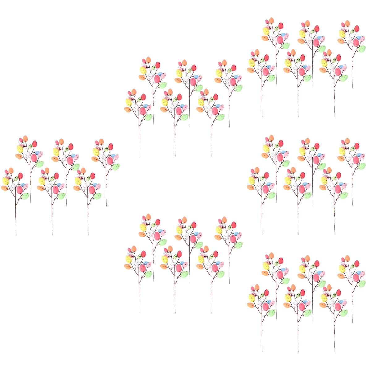 6 Sets Pickled Eggs Easter Cuttings Themed Decorations