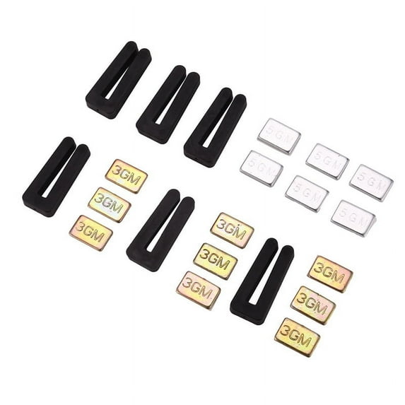 6 Sets of Ceiling Fan Blade Balancing Kit Weight Include Self-Adhesive Metal 5G and 3G
