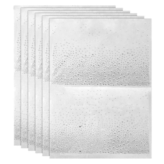 6 Sheets Iron on Rhinestone Transfers Iron on Crystal Transfer Patches Glitter Hotfix Rhinestone Decals for Clothing DIY
