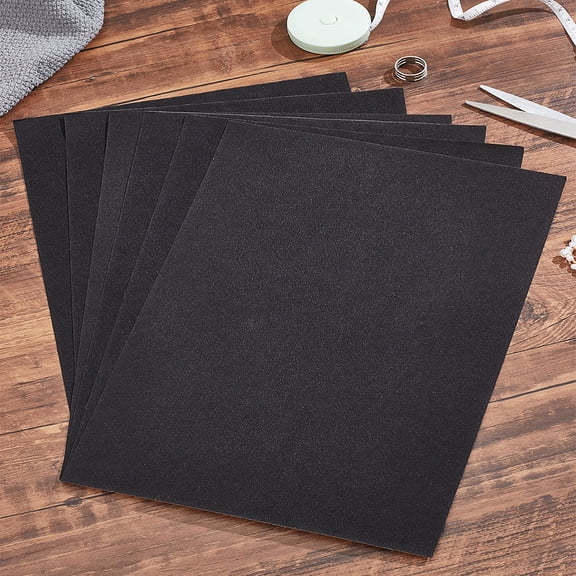 6 Sheets Jewelry Flocking Cloth Self-Adhesive Fabric Adhesive Felt Sheet Adhesive Sticky Back Felt Sheets for Drawers and Boxes Art and Craft Making 30x20x0.03cm DIY