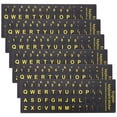 thumbnail image 1 of 6 Sheets Keyboard Sticker Universal English Keyboard Sticker Computer Accessory, 1 of 6