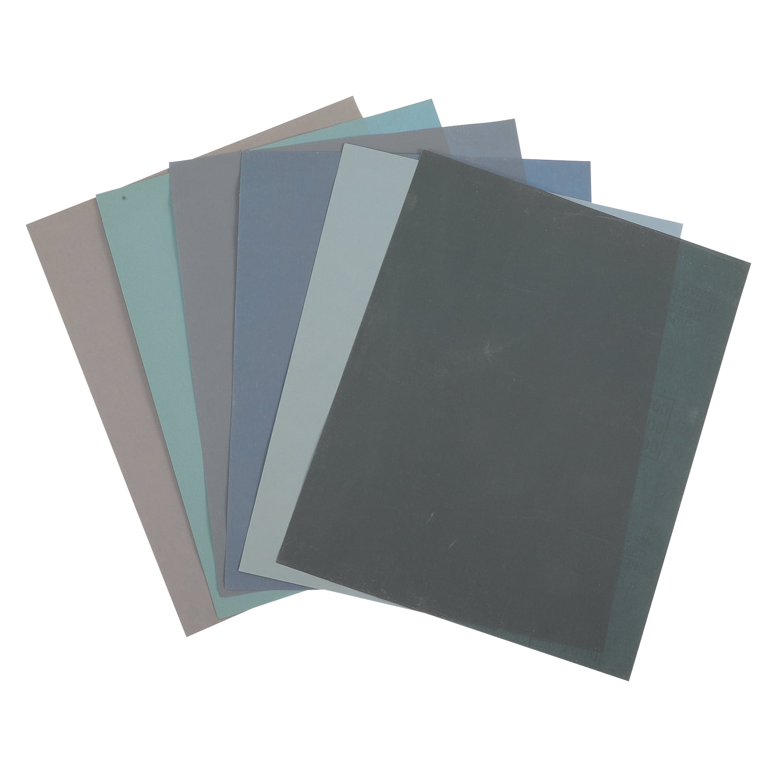 6 Sheets Sandpaper Assortment Kit Furniture Sanding Sandpaper Set (1200
