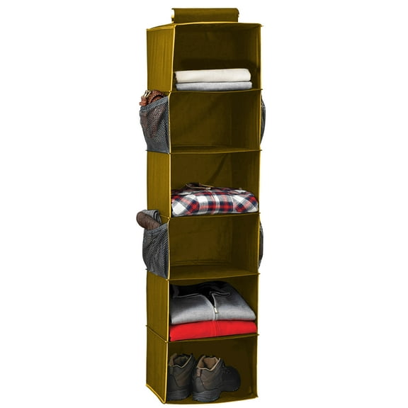 6-Shelf Sweater Organizer, Tan