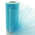 thumbnail image 1 of 6" Shimmer Tulle Turquoise 100 Yard, 1 of 2
