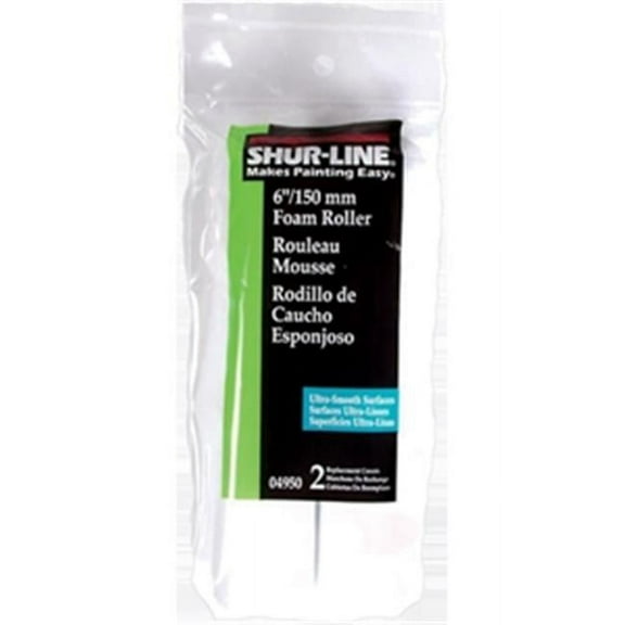 Linzer Impact Mini 6 In. x 3/8 In. Foam Roller Cover (2-Pack) MR 200-2 0600