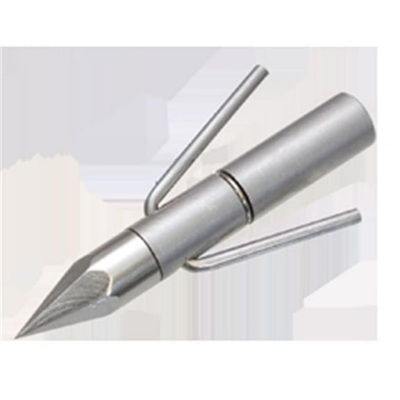 6-Sided Big Head Pro Bowfishing Point with 5/16" Stainless Steel 2-Piece Ferrule by Fin-Finder