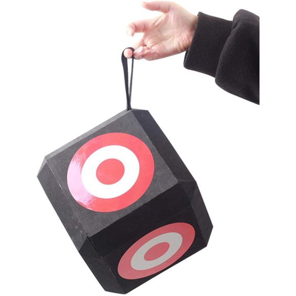 6 Sided EVA Archery Aiming Cube Rugged Durable Self Healing Foam Target Practice Accessory for Outdoor and Straight Pull Bows$$Other