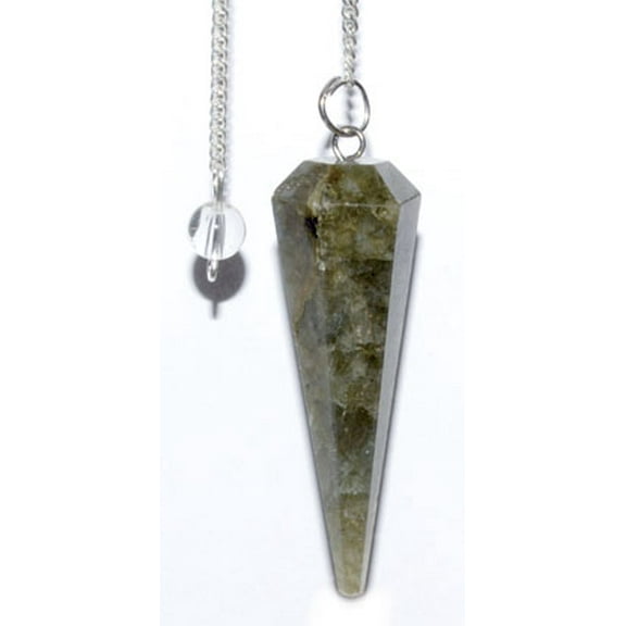 6 Sided Labradorite Pendulum