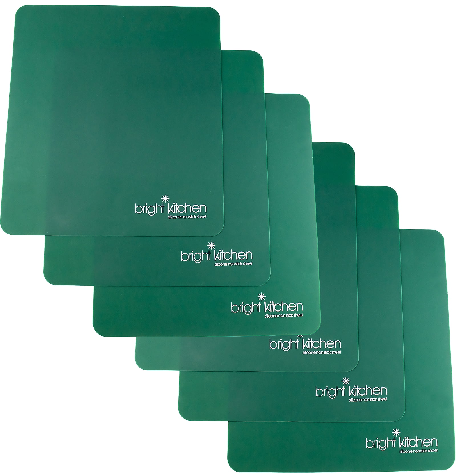 6 Silicone Non Stick Sheets fits Sedona Express Dehydrator Mat SDE-S6780-B & SDE-P6280 Drying Dehydrating Cookie Crackers Fruit Leather