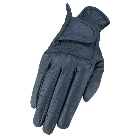 Heritage Premier Show Glove-Navy-Size 6