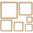 thumbnail image 1 of 6 Sizes Poplar Wood Weaving Loom Kit Square DIY Weaving Loom DIY Weaving Art Tapestry Loom for Hanging Decor Woven Tapestry Knitted Crafts Making 4.5mm Thick Mixed Color, 1 of 9