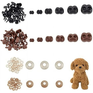 Yirtree 100Pieces 8-20 mm Safety Eyes for Big Stuffed Animal Eyes Plastic  Craft Crochet Eyes for DIY of Puppet, Bear, Toy Doll Making Supplies