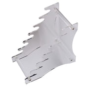 6 Slots Knives Display Stand Clear Acrylic Knife Display Rack Holder Pen Storage Organizer for Kitchen Show Organizer