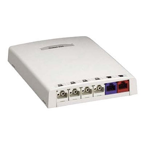 Panduit MINI-COM Multi-Media/Fiber Surface Mount Box - Surface mount box - off white - 6 ports