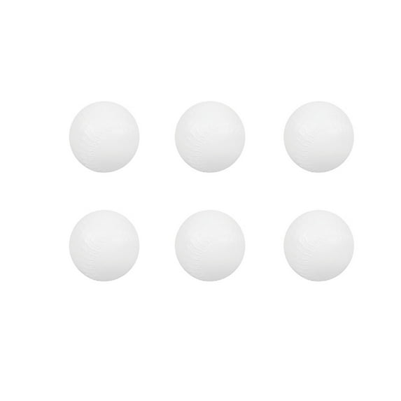 6 Softballs Replacement for Baseball Pitcher Launcher Toy Sports Game for Kids Children