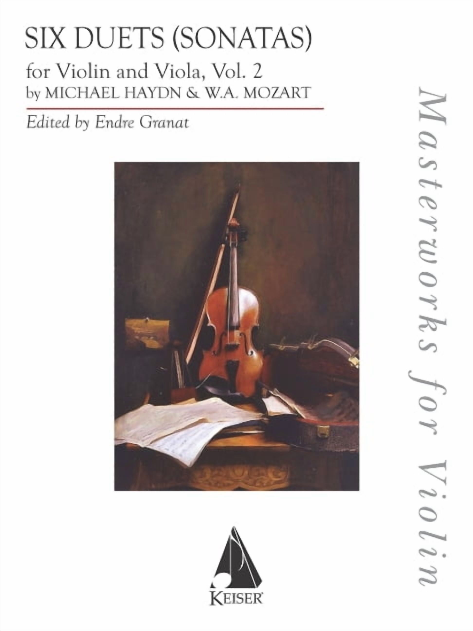 6 Sonatas for Violin and Viola - Volume 2, (Paperback)