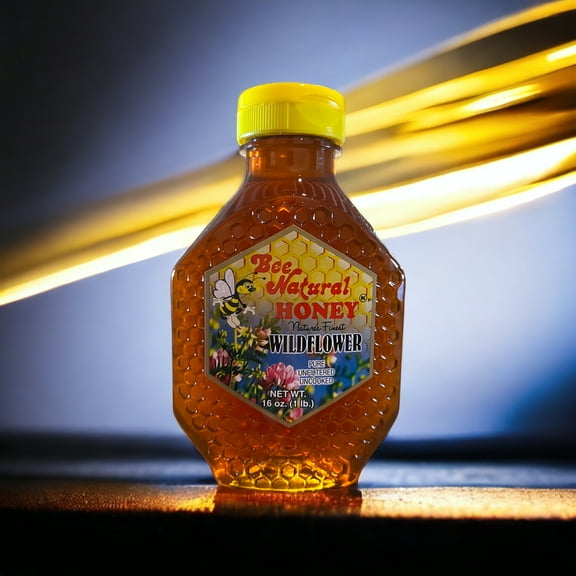 6 South Florida Wildflower Honey - 16 Ounces (6 Pack)