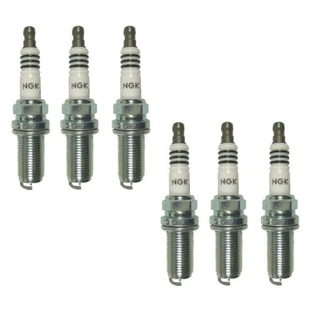 6 Spark Plugs Genuine NGK 4469 OEM # LFR5AIX Iridium-IX Upgrade