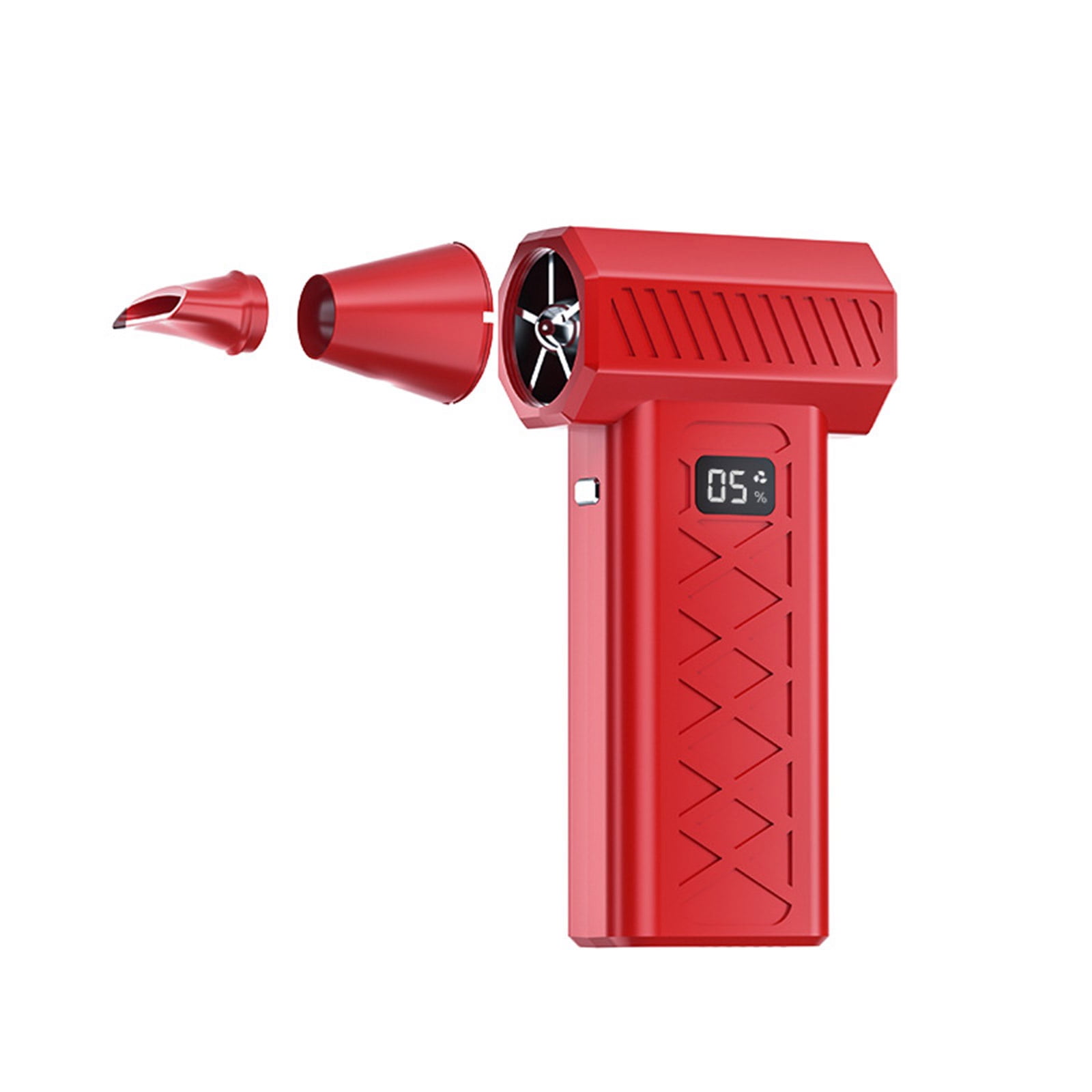 Speed Blower 6 Speed Adjustable Cordless Blower Featuring Fan Technology and LED ...