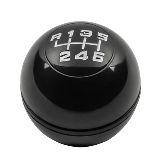 6 Speed Car Manual Gear Shift Knob Bright Lever Shifter Stick Hand Ball for Alfa For Romeo For Giulietta 2010-2024 Black
