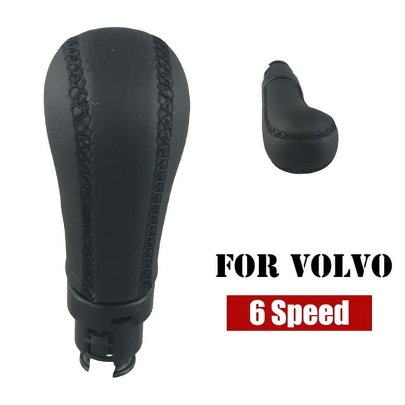 6 Speed Car Manual Gear Shift Knob Shift Lever Gear Level Knob Shift Head For Volvo S60 2004-09 For S80 2004-06 V70 Ii 2004-08