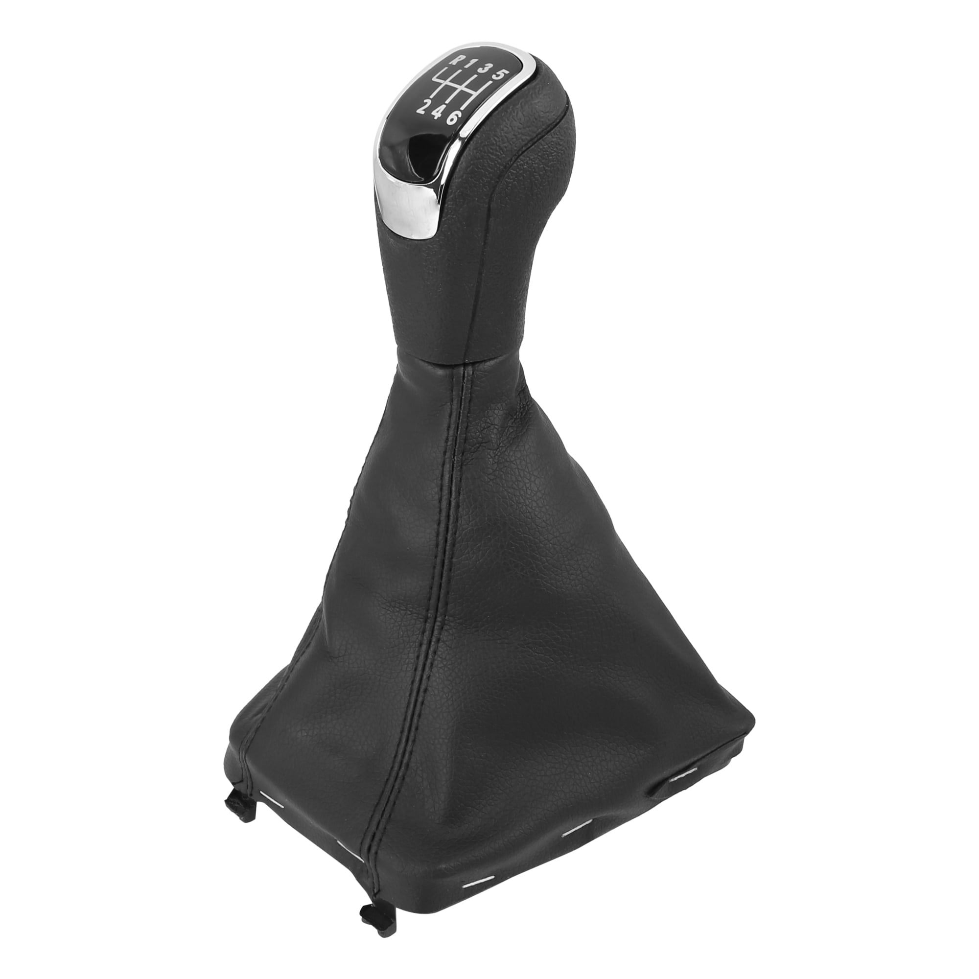 6 Speed Gear Shift Knob Gaiter Boot Cover Black for Skoda Octavia II Superb II Yeti