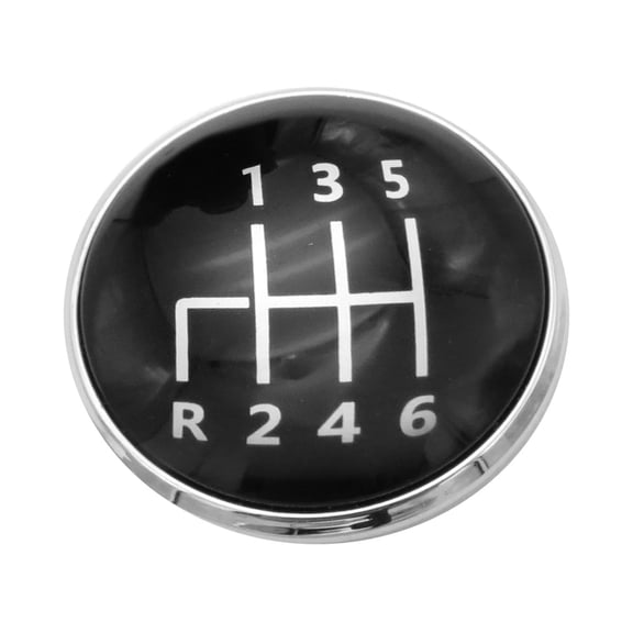 6 Speed Gear Shift Knob Shiny Cap Emblem Gear Lever Badge For Volkswagen VW For Crafter 2.0 11-15 For Mercedes-Benz W906