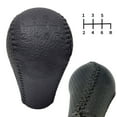 thumbnail image 1 of 6 Speed Leather Gear Shift Knob For Nissan for Navara D40 for Frontier 05-15, 1 of 5